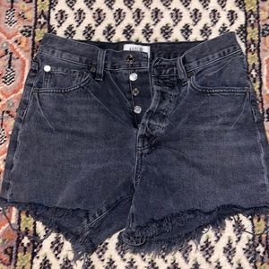 Agolde high rise Parker long shorts size 25